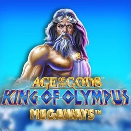 Age Of The Gods: King of Olympus Megaways logo by Origins Ninlay Casino