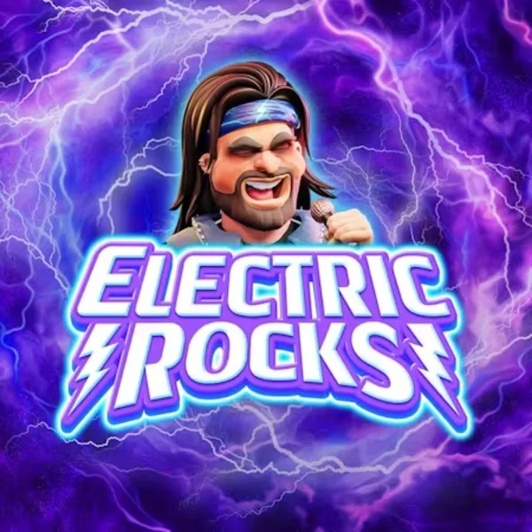 Electric Rocks logo – Slots by Inspired Gaming at Ninlay Casino
