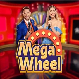 Mega Wheel online game logo by Pragmatic Play on ninlaycanada.com