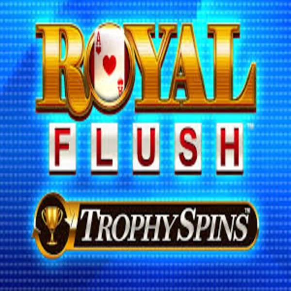 Royal Flush Trophy Spins logo by Greentube at Ninlay Casino