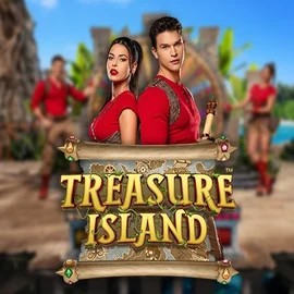 Treasure Island slot logo by Pragmatic Play at Ninlay Casino